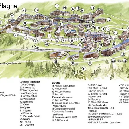 Andromede - 2 Pieces Pour 5 Personnes 591 * La Plagne